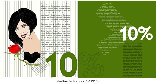  elegant layout design  - vector illustration