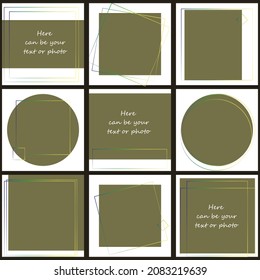 elegant layouts for your business. vector illustration. 10 EPS.
