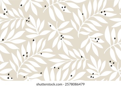 Elegant leaf  background background, trendy design backdrop 

