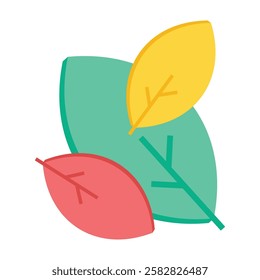 Elegant leaf icon symbolizing nature, sustainability, and organic skincare. Ideal for branding eco-conscious and natural beauty products.