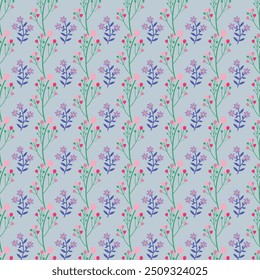 Elegante Folha padrão sem emenda com ramos de árvore folhas padrão em doodles estilo impressão sem fim