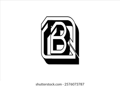 Elegant Letter B logo Vector Template. Initial Letter B Logo Design. Creative And Modern B logo.