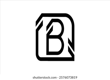 Elegant Letter B logo Vector Template. Initial Letter B Logo Design. Creative And Modern B logo.