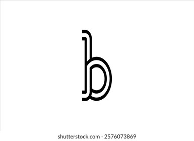 Elegant Letter B logo Vector Template. Initial Letter B Logo Design. Creative And Modern B logo.