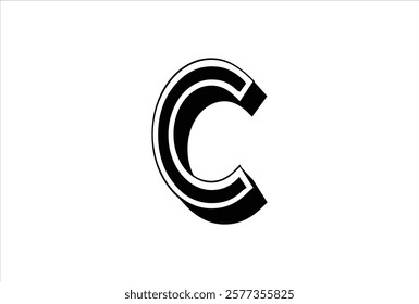 Elegant Letter C logo Vector Template Initial Letter C Logo Design. Creative And Modern C logo