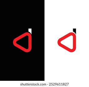 Elegant Letter D Dance Logo Design with Flowing Silhouette for Creative Branding