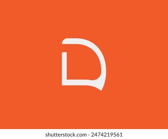 Elegant Letter D Logo Design. Letter Logo Design - Modern Logo, Monogram, Initial Branding, and Business Identity Vector Graphic