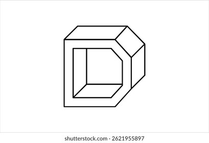 Elegant Letter D logo Vector Template Initial Letter D Logo Design Vector Template. Creative And Modern D logo