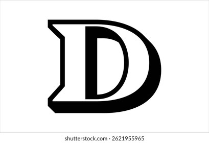 Elegant Letter D logo Vector Template Initial Letter D Logo Design Vector Template. Creative And Modern D logo