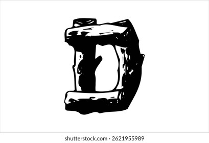 Letra elegante D modelo de vetor de logotipo Letra inicial D modelo de vetor de design de logotipo. Logotipo D criativo e moderno