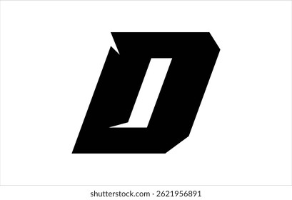 Elegante Letra D logo Vector Plantilla Letra D inicial Logo Diseño Vector Plantilla. Logotipo de D creativo y moderno
