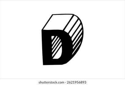 Elegant Letter D logo Vector Template Initial Letter D Logo Design Vector Template. Creative And Modern D logo