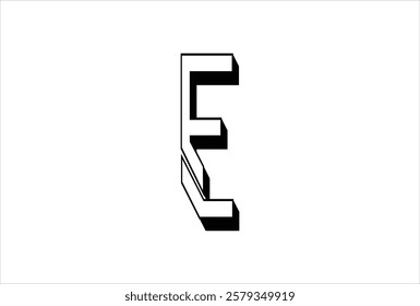 Elegant Letter E logo Vector Template Initial Letter E Logo Design. Creative And Modern E logo