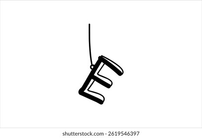 Elegante Letter E Logo Vektor Vorlage Initial Letter E Logo Design Vektor Vorlage. Creative And Modern E-Logo