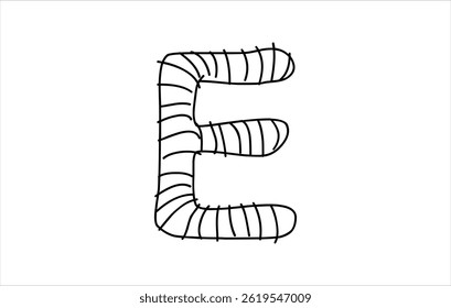 Elegante Letra E logo Plantilla de Vector Letra inicial E logo diseño Plantilla de Vector. Logotipo E creativo y moderno