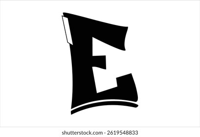 Elegante Letra E logo Plantilla de Vector Letra inicial E logo diseño Plantilla de Vector. Logotipo E creativo y moderno