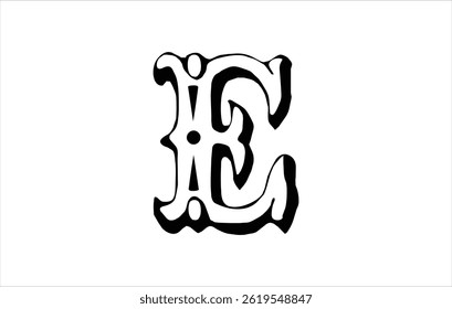 Elegant Letter E logo Vector Template Initial Letter E Logo Design Vector Template. Creative And Modern E logo