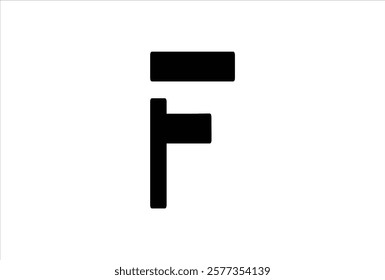 Elegant Letter F logo Vector Template Initial Letter F Logo Design. Creative And Modern F logo