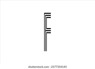 Elegant Letter F logo Vector Template Initial Letter F Logo Design. Creative And Modern F logo