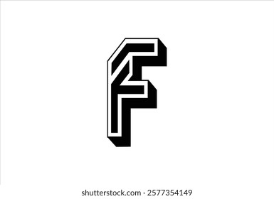 Elegant Letter F logo Vector Template Initial Letter F Logo Design. Creative And Modern F logo