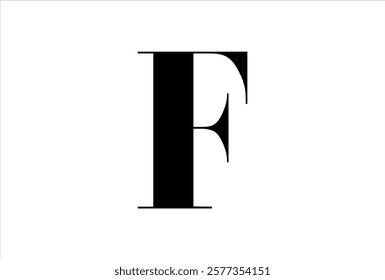 Elegant Letter F logo Vector Template Initial Letter F Logo Design. Creative And Modern F logo