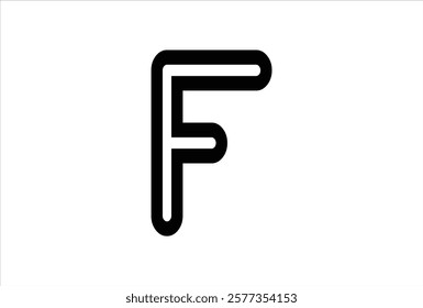 Elegant Letter F logo Vector Template Initial Letter F Logo Design. Creative And Modern F logo