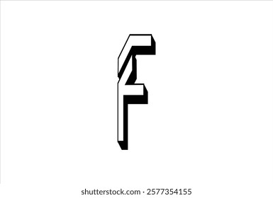 Elegant Letter F logo Vector Template Initial Letter F Logo Design. Creative And Modern F logo