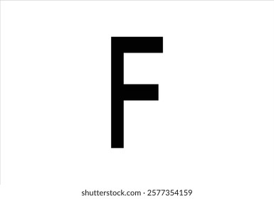 Elegant Letter F logo Vector Template Initial Letter F Logo Design. Creative And Modern F logo