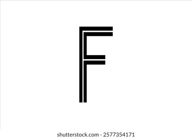 Elegant Letter F logo Vector Template Initial Letter F Logo Design. Creative And Modern F logo