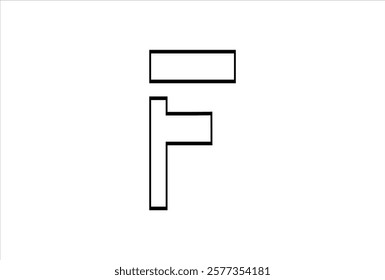 Elegant Letter F logo Vector Template Initial Letter F Logo Design. Creative And Modern F logo