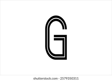 Elegant Letter G logo Vector Template Initial Letter G Logo Design. Creative And Modern G logo