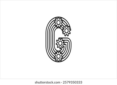 Elegant Letter G logo Vector Template Initial Letter G Logo Design. Creative And Modern G logo