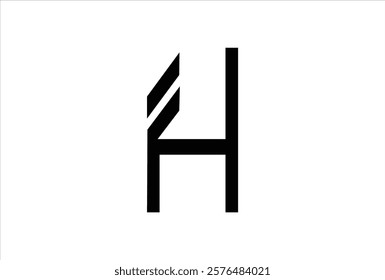 Elegant Letter H logo Vector Template Initial Letter H Logo Design. H Logo Design. Creative And Modern H logo.