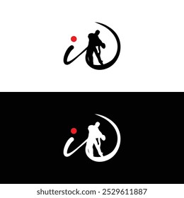 Elegant Letter id Couple Dance Logo Design with Flowing Silhouette for Creative Branding