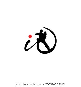 Elegant Letter id Couple Dance Logo Design with Flowing Silhouette for Creative Branding