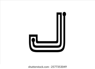 Elegant Letter J logo Vector Template Initial Letter J Logo Design. Creative And Modern J logo