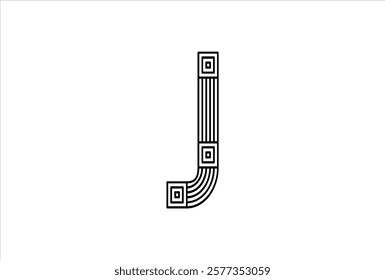 Elegant Letter J logo Vector Template Initial Letter J Logo Design. Creative And Modern J logo