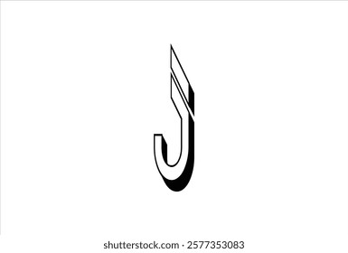 Elegant Letter J logo Vector Template Initial Letter J Logo Design. Creative And Modern J logo