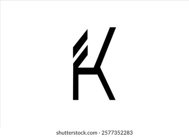 Elegant Letter K logo Vector Template Initial Letter K Logo Design. Creative And Modern K logo.