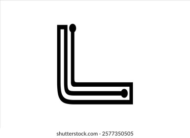 Elegant Letter L logo Vector Template Initial Letter L Logo Design. Creative And Modern L logo.