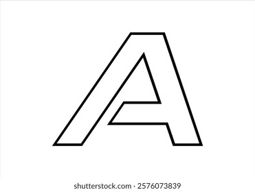 Elegant Letter A logo Vector Template. Initial Letter A Logo Design. Creative And Modern A logo.