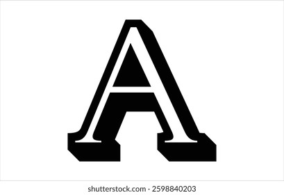 Elegant Letter A logo Vector Template Initial Letter A Logo Design. Creative And Modern A logo