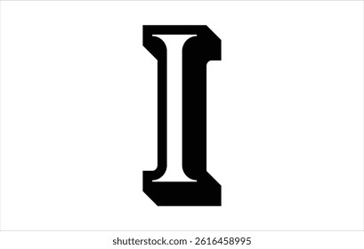 Elegant Letter I logo Vector Template Initial Letter I Logo Design Vector Template. Creative And Modern I logo