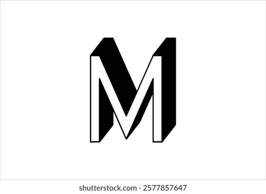 Elegant Letter M logo Vector Template Initial Letter M Logo Design. Creative And Modern M logo