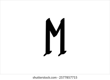 Elegant Letter M logo Vector Template Initial Letter M Logo Design. Creative And Modern M logo