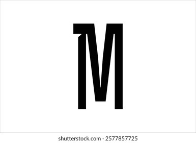 Elegant Letter M logo Vector Template Initial Letter M Logo Design. Creative And Modern M logo