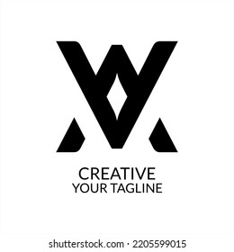 Elegantes Logodesign für eine Letter Monogram, Logo, Logo, Firmenlogo, Business 
