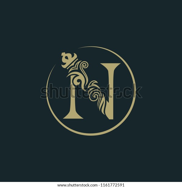 elegant letter n crown graceful royal stock vector royalty free 1161772591 https www shutterstock com image vector elegant letter n crown graceful royal 1161772591