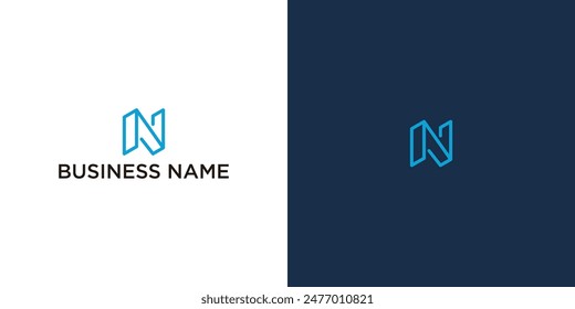 Elegant Letter N Logo Design for Corporate Identity