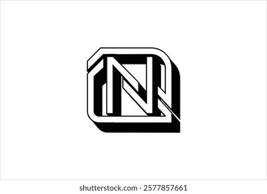 Elegant Letter N logo Vector Template Initial Letter N Logo Design. Creative And Modern N logo